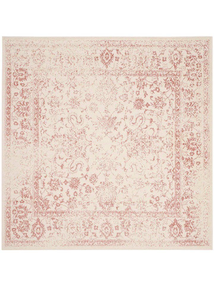 Safavieh Dywan w kolorze kremowo-jasnoróżowym rozmiar: 152x152 cm