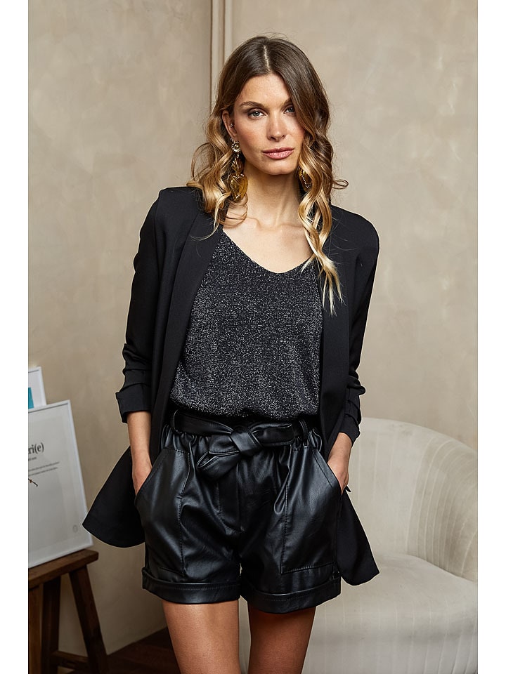 Joséfine Blezer "Bibas" w kolorze czarnym rozmiar: S