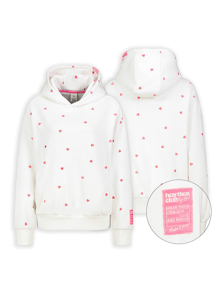 Eight2Nine Bluza w kolorze biało-różowym rozmiar: S