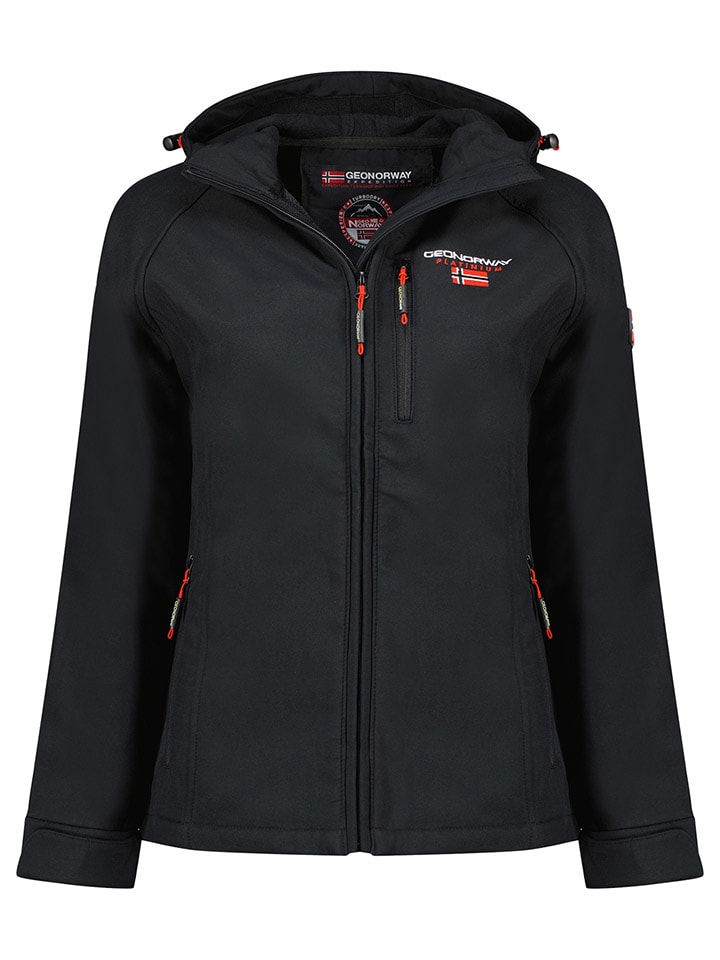 Geographical Norway Kurtka softshellowa "Tacer" w kolorze czarnym rozmiar: L