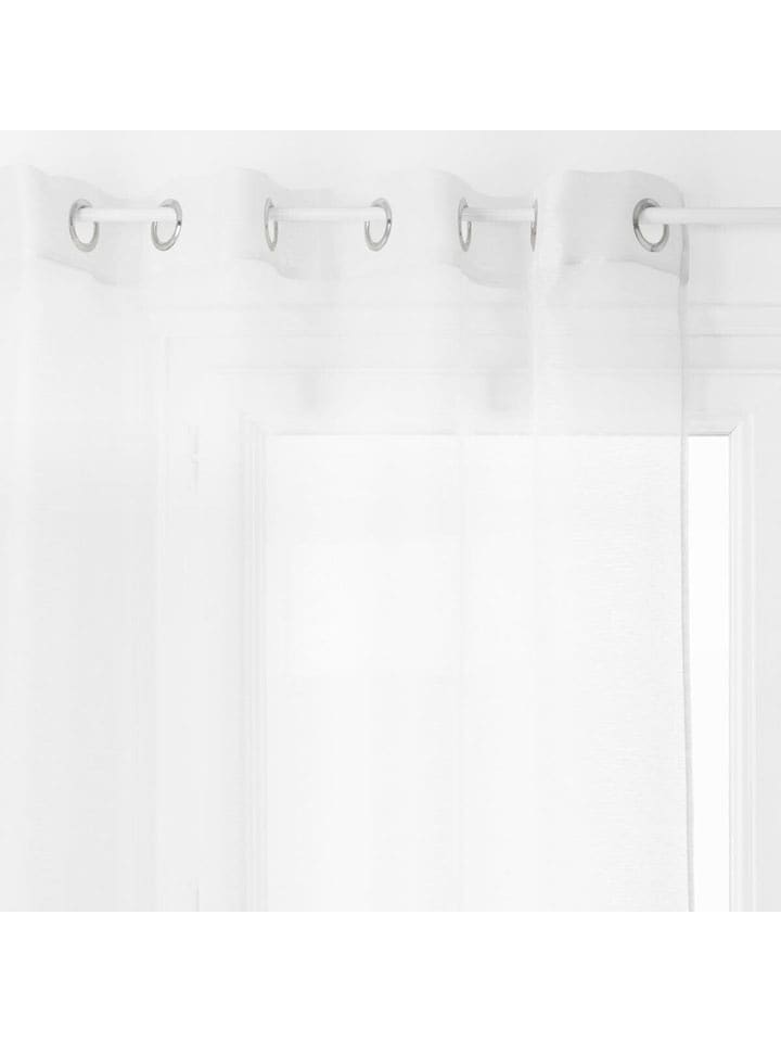 WellHome for Kids Zasłona "Moly" w kolorze białym - 240 x 135 cm rozmiar: onesize