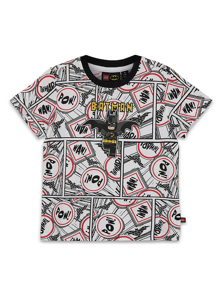 LEGO Koszulka w kolorze czerwono-czarno-białym rozmiar: 146