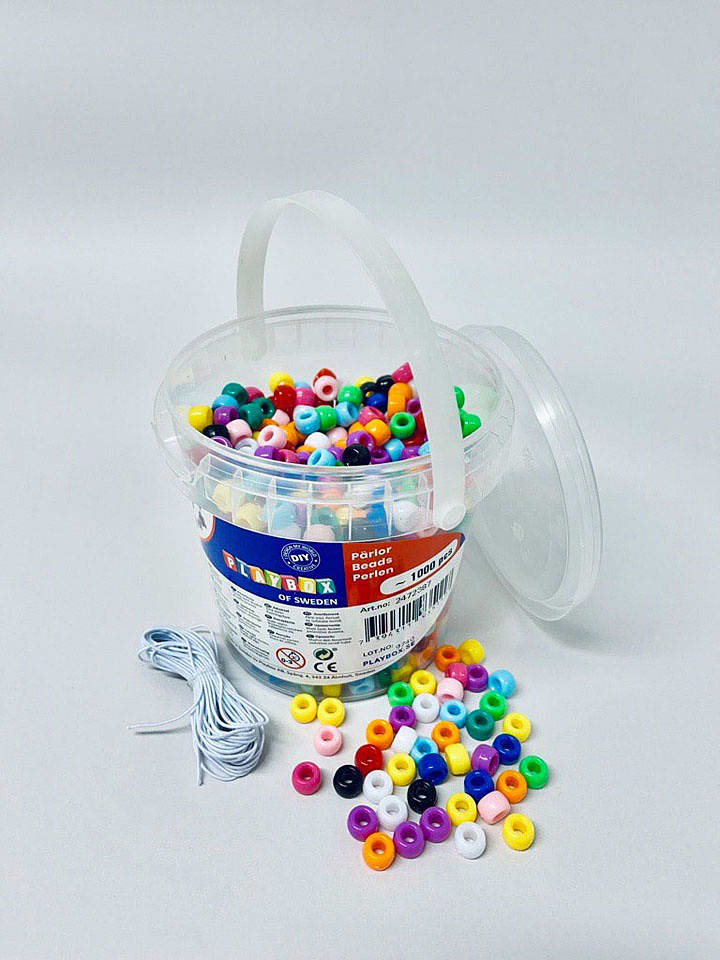 Playbox 1000-częściowy zestaw koralików do prasowanek - 5+ rozmiar: onesize