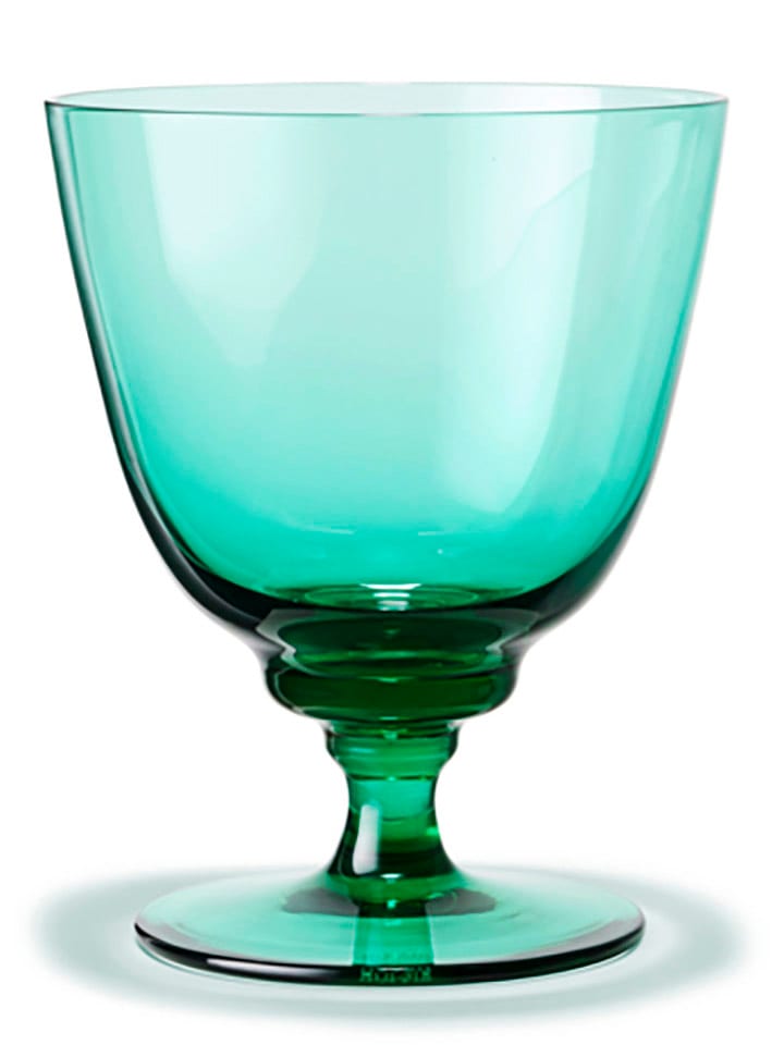 Holme Gaard Szklanka "Flow" w kolorze turkusowym - 350 ml rozmiar: onesize
