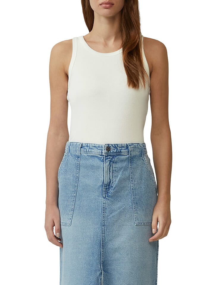 s.Oliver Top w kolorze białym rozmiar: 38