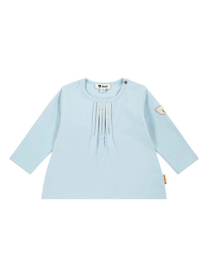 Steiff Koszulka w kolorze błękitnym rozmiar: 74