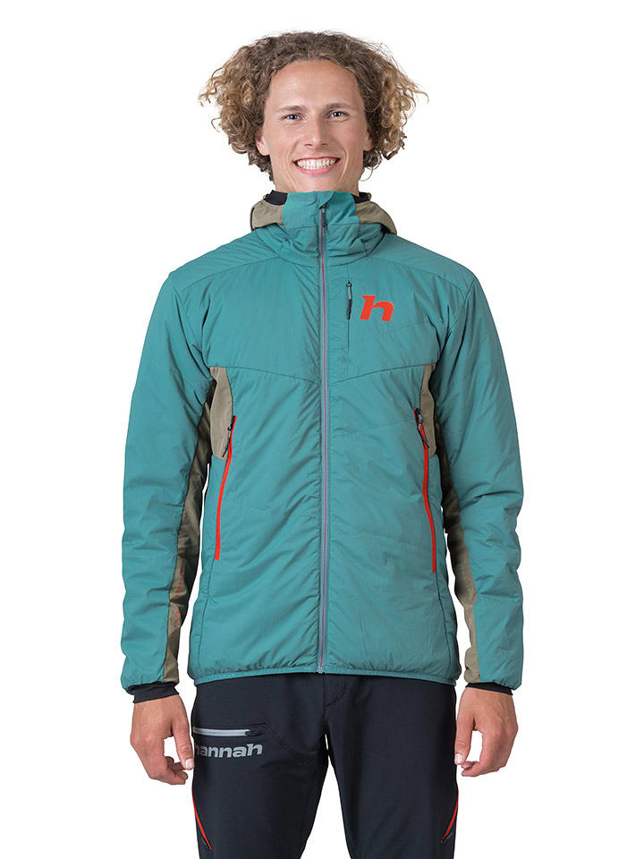 Hannah Kurtka zimowa "Kechu" w kolorze turkusowym rozmiar: M