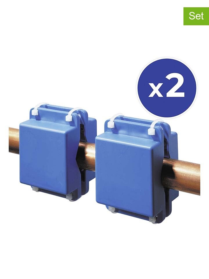 Wenko 2-częściowy zestaw w kolorze niebieskim - 5 x 7 x 4,3 cm rozmiar: onesize