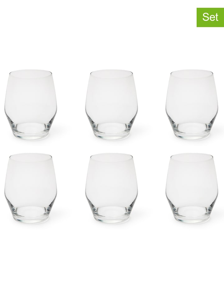 Trendy Kitchen by EXCÉLSA Szklanki (6 szt.) "Verona" - 370 ml rozmiar: onesize