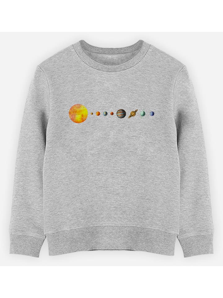 WOOOP Bluza "Solar System" w kolorze szarym rozmiar: 116