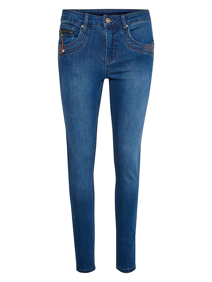Cream Dżinsy "Brenda" w kolorze niebieskim rozmiar: W25