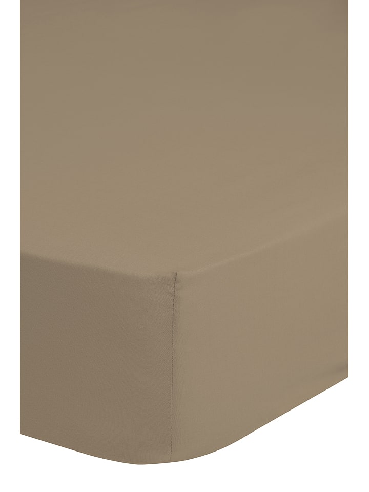 Hip Dżersejowe prześcieradło "Emotion" w kolorze beżowym na gumce rozmiar: 90x200 cm