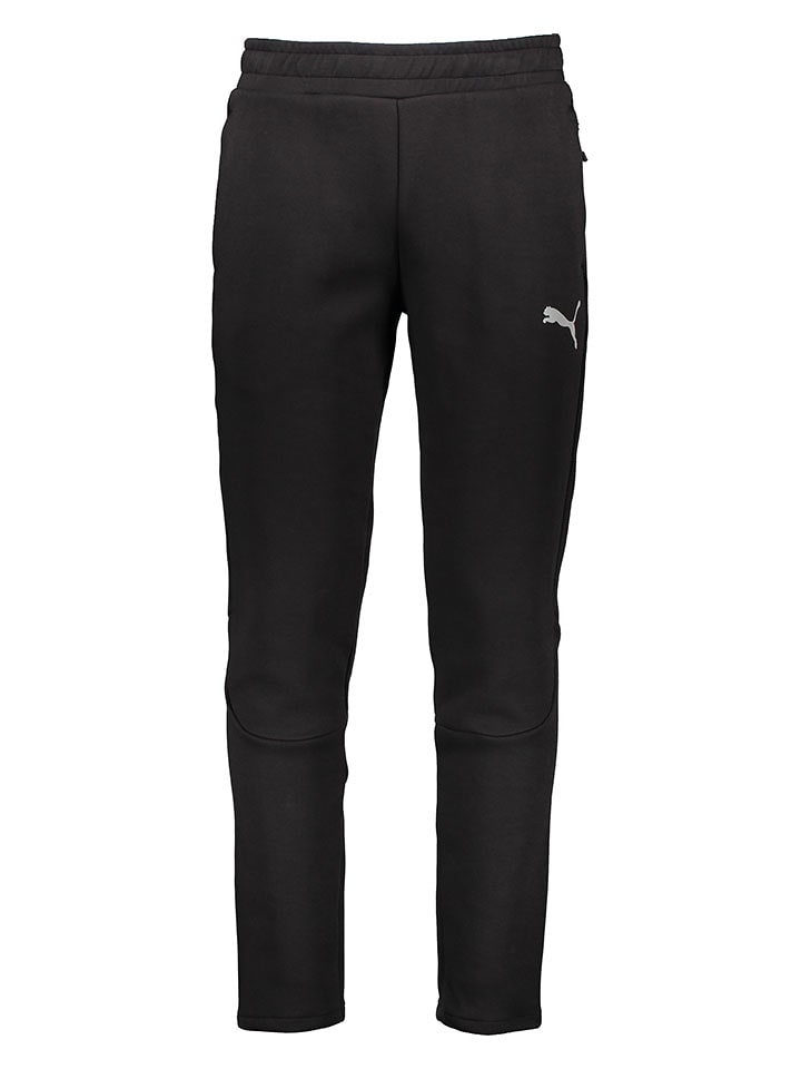 Puma Spodnie dresowe "Evostripe" w kolorze czarnym rozmiar: XL