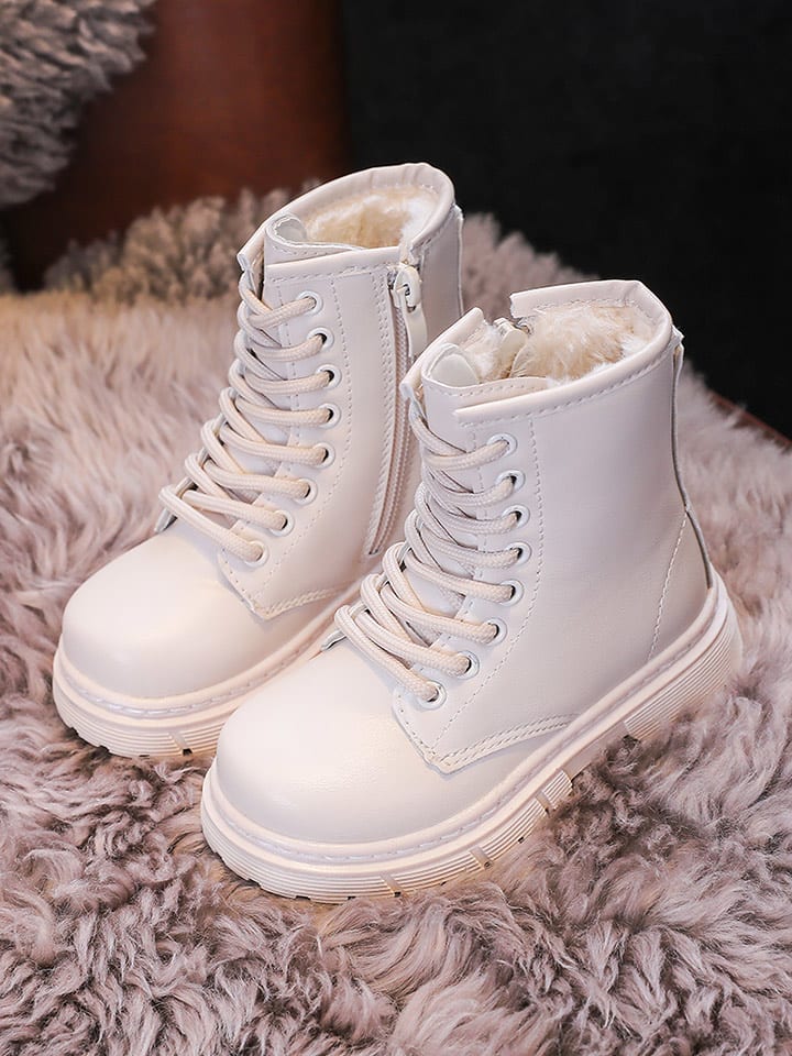 Rock & Joy Botki w kolorze beżowym rozmiar: 32