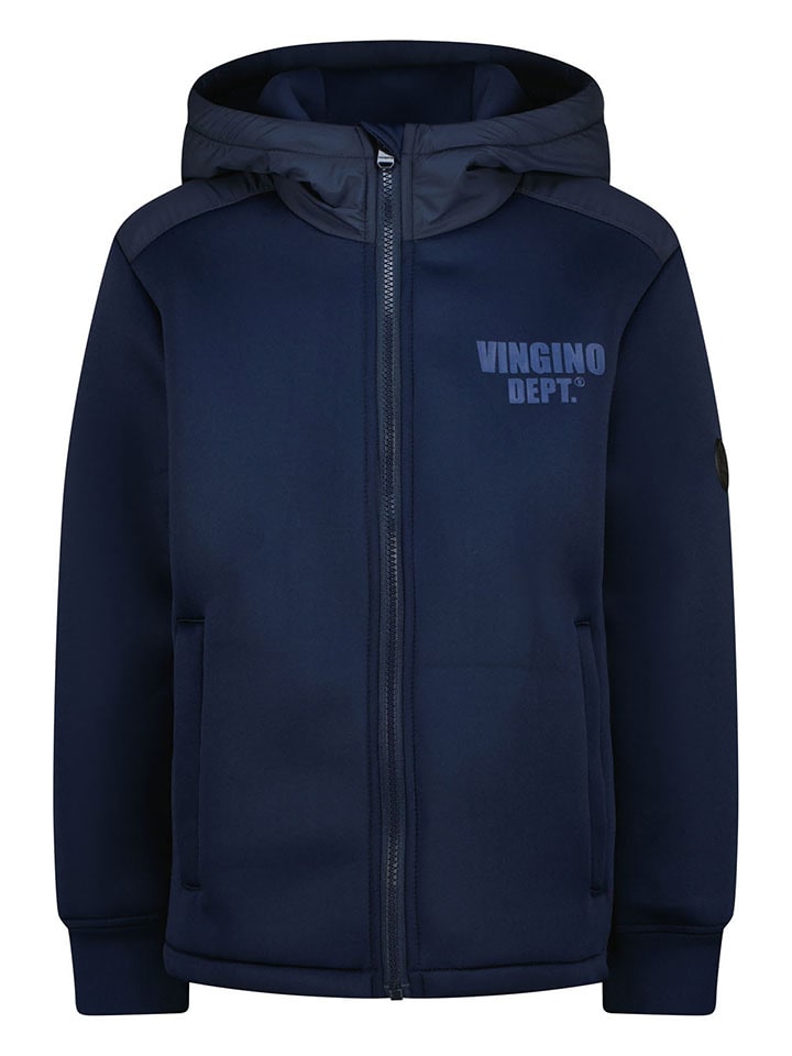 Vingino Kurtka polarowa "Thers" w kolorze granatowym rozmiar: 176