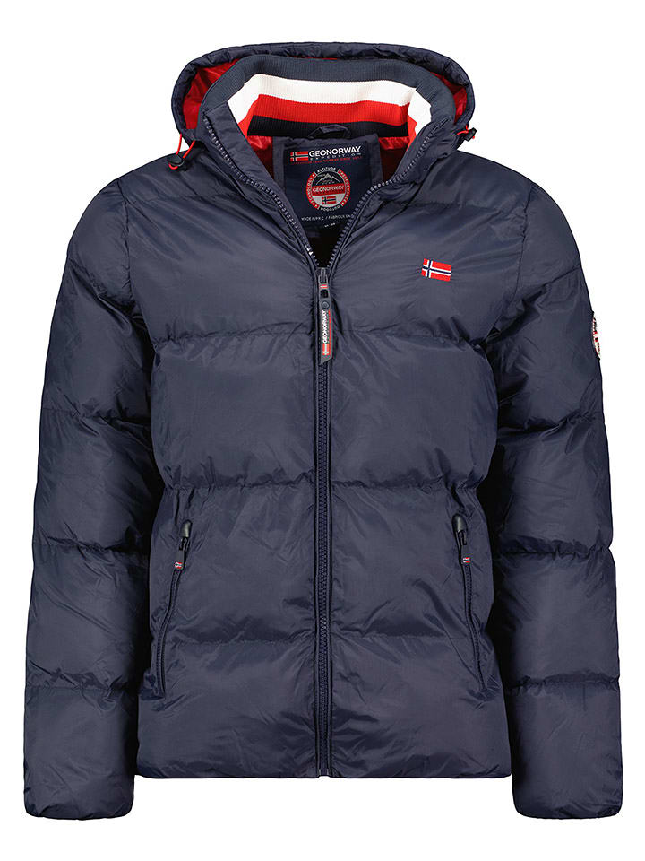 Geographical Norway Kurtka pikowana "Ancelo" w kolorze granatowym rozmiar: L