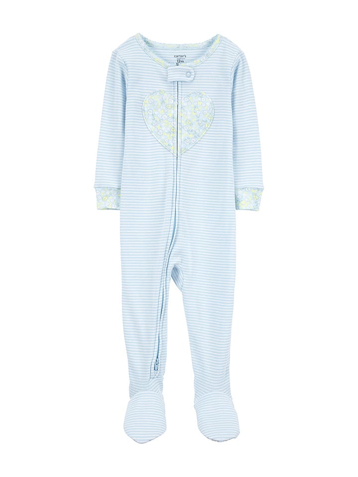 carter's Śpioszki w kolorze błękitnym rozmiar: 86
