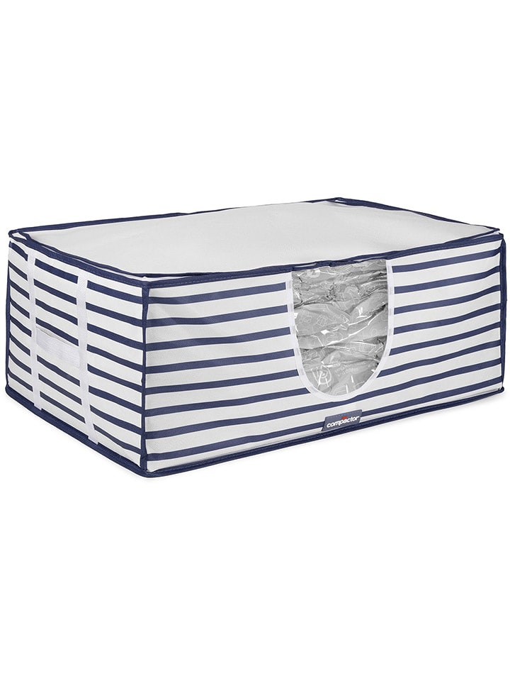 Compactor Worek próżniowy w kolorze biało-granatowym - 65 x 45 x 27 cm rozmiar: onesize