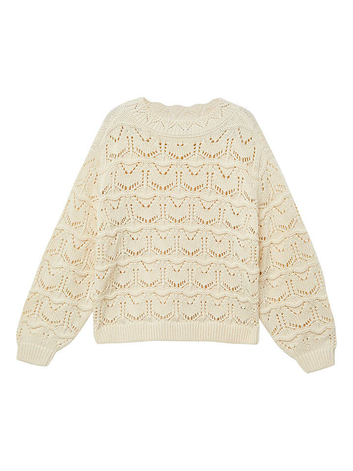 s.Oliver Sweter w kolorze beżowym rozmiar: 140