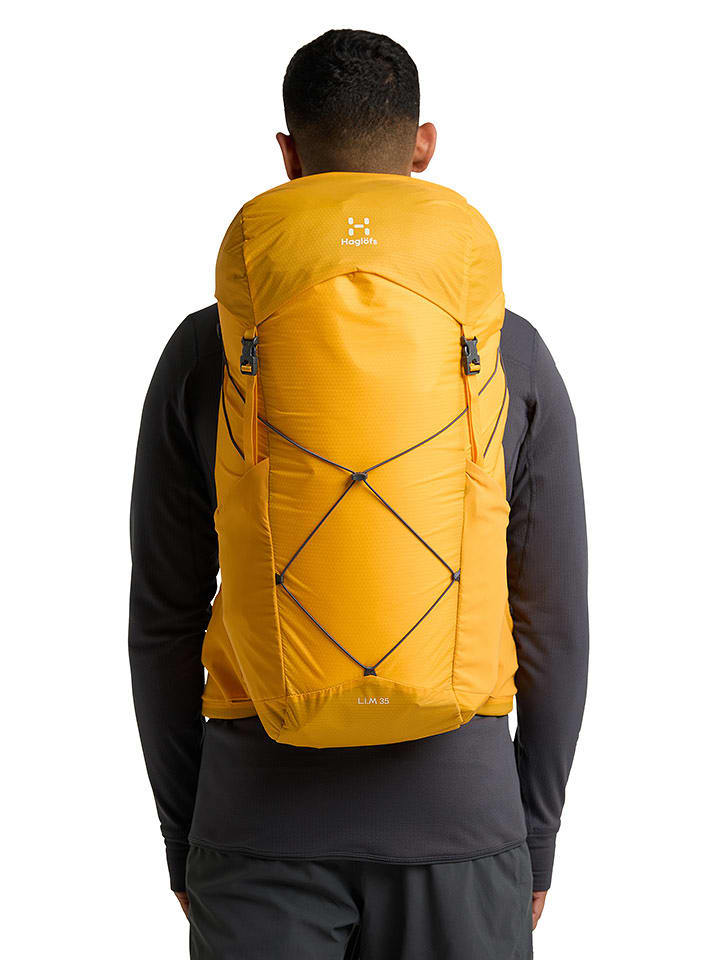 Haglöfs Plecak turystyczny "L.I.M 35" w kolorze żółtym - 31 x 59 x 25 cm rozmiar: onesize