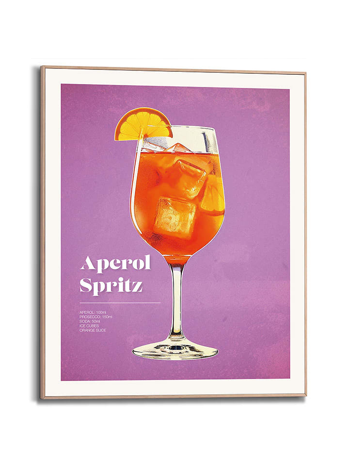 Orangewallz Druk artystyczny w ramce rozmiar: 40x50 cm