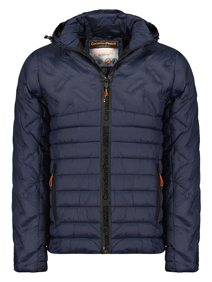 Canadian Peak Kurtka pikowana "Burateak" w kolorze granatowym rozmiar: 176