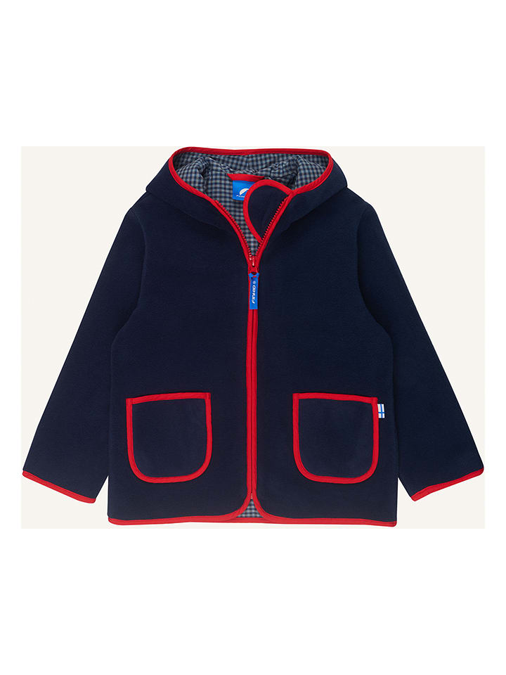 finkid Kurtka polarowa "Tonttu" w kolorze granatowym rozmiar: 100/110