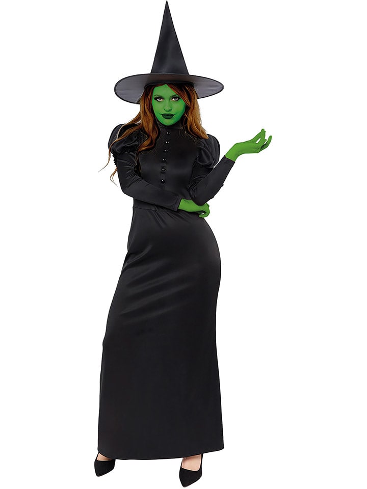 Carnival Party 2-częściowy kostium "Wicked witch" w kolorze czarnym rozmiar: XL