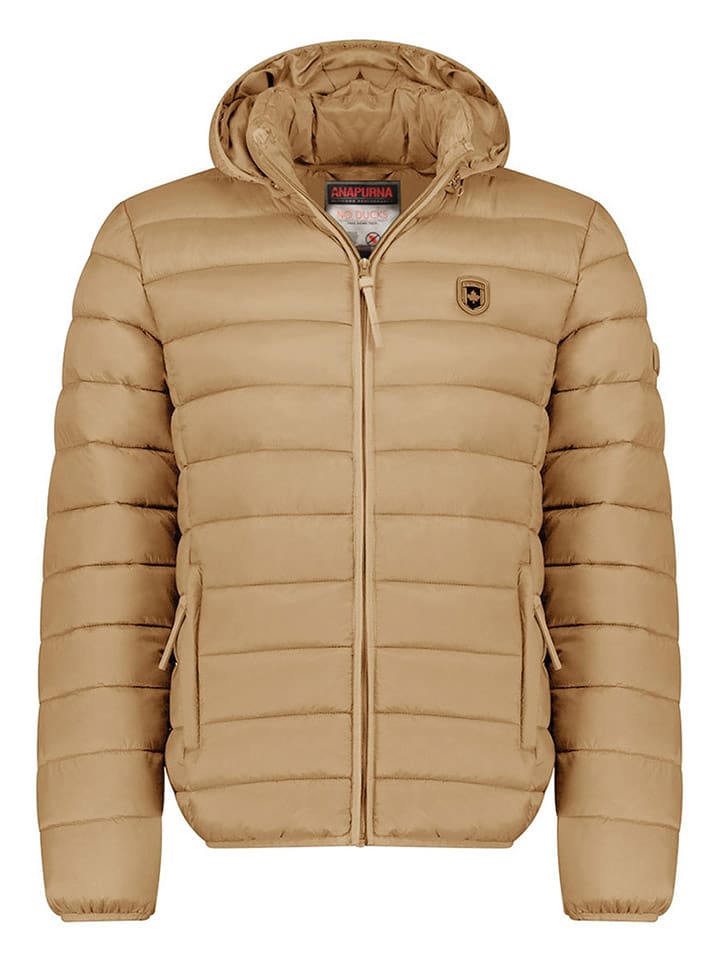 ANAPURNA Kurtka zimowa "Amitalana" w kolorze beżowym rozmiar: L