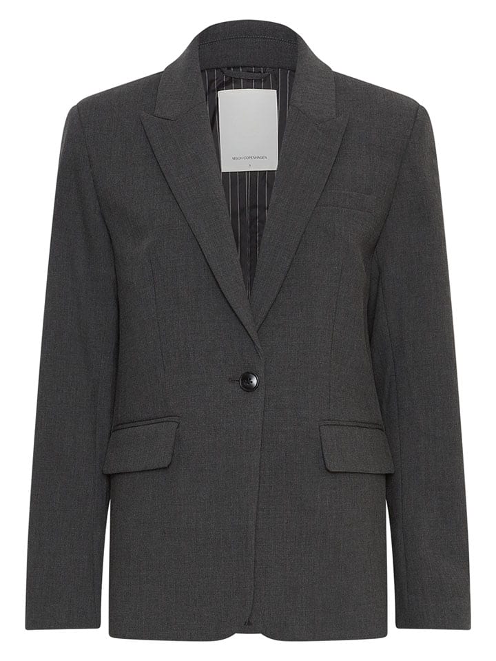 MOSS COPENHAGEN Blezer "Jayden" w kolorze szarym rozmiar: S