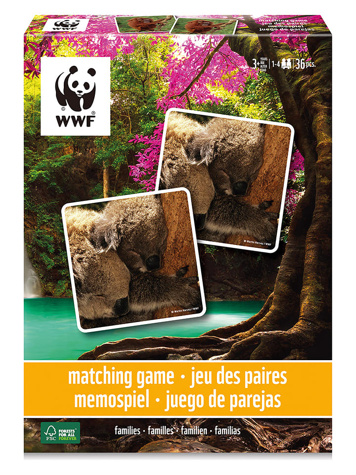 ambassador Gra pamięciowa "Memo animal families" - 3+ rozmiar: onesize