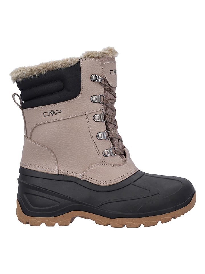 cmp Kozaki zimowe "Atka" w kolorze beżowym rozmiar: 39