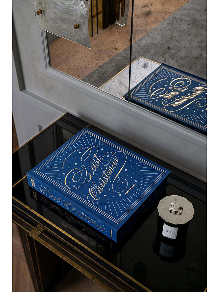 Printworks Album fotograficzny "Last Christmas" w kolorze granatowym - 27 x 33 x 5 cm rozmiar: onesize