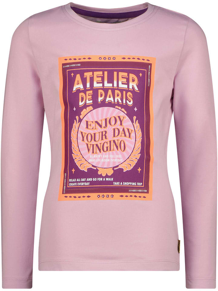 Vingino Koszulka "Janneke" w kolorze jasnoróżowym rozmiar: 104