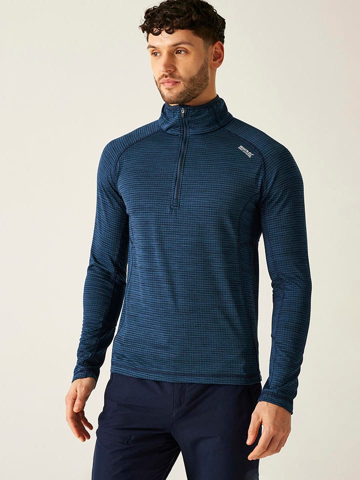 Regatta Bluza polarowa "Yonder II" w kolorze granatowym rozmiar: 4XL