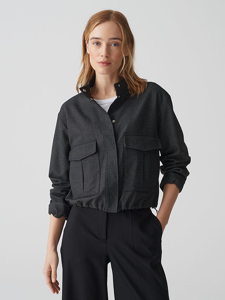 OPUS Kurtka przejściowa w kolorze czarnym rozmiar: 34