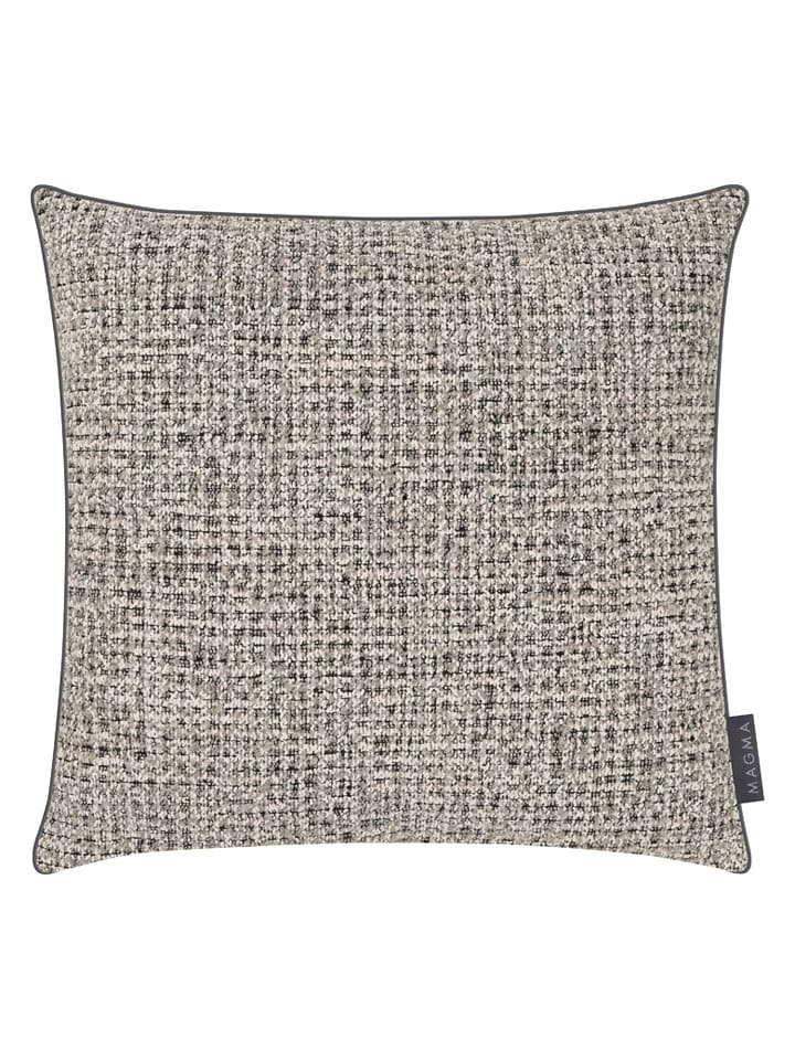Magma Heimtex Poszewka "Malia" w kolorze beżowym na poduszkę - 40 x 40 cm rozmiar: onesize