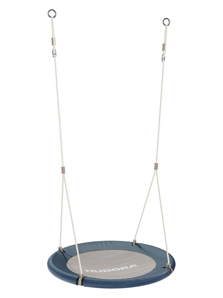 Hudora Huśtawka "Lounge" w kolorze niebieskim - Ø 90 cm - 3+ rozmiar: onesize
