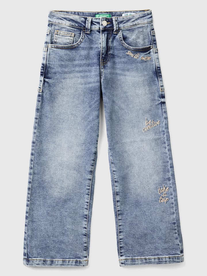 Benetton Dżinsy w kolorze błękitnym rozmiar: 130