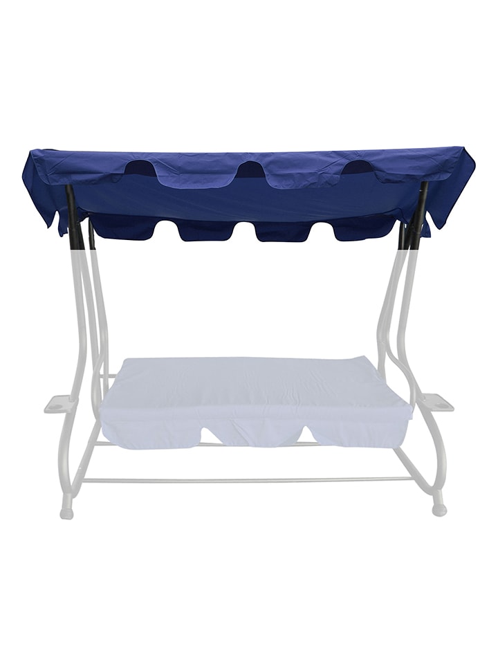 Profigarden Daszek w kolorze niebieskim na huśtawkę ogrodową - 193 x 151 cm rozmiar: onesize