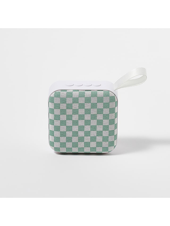 Sunny Life Głośnik Bluetooth "Schaakbord" w kolorze zielonym - 6 x 3 x 6 cm rozmiar: onesize