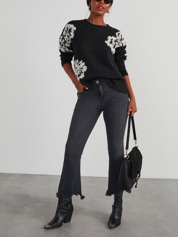 LA Angels Sweter w kolorze czarnym rozmiar: S