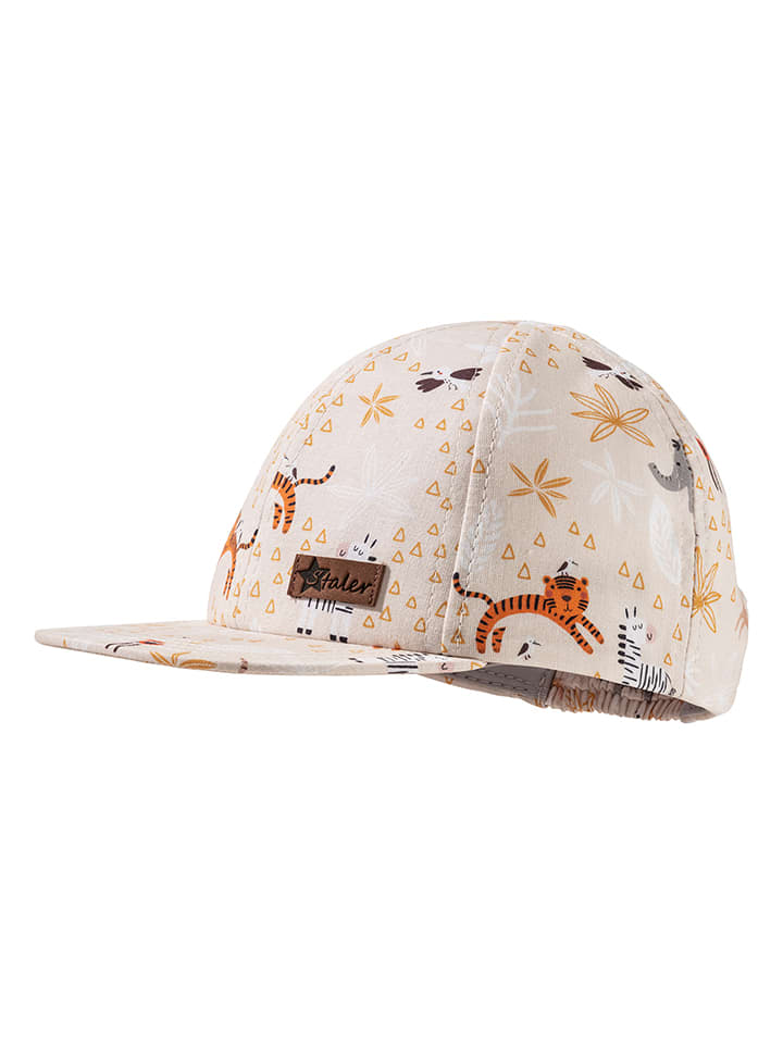 Sterntaler Czapka "Zoo animals" w kolorze beżowym rozmiar: 45 cm