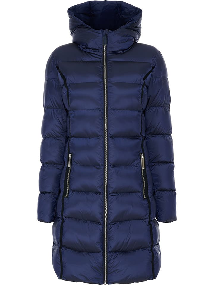 TicketWOMAN Płaszcz pikowany "Comada" w kolorze granatowym rozmiar: 40