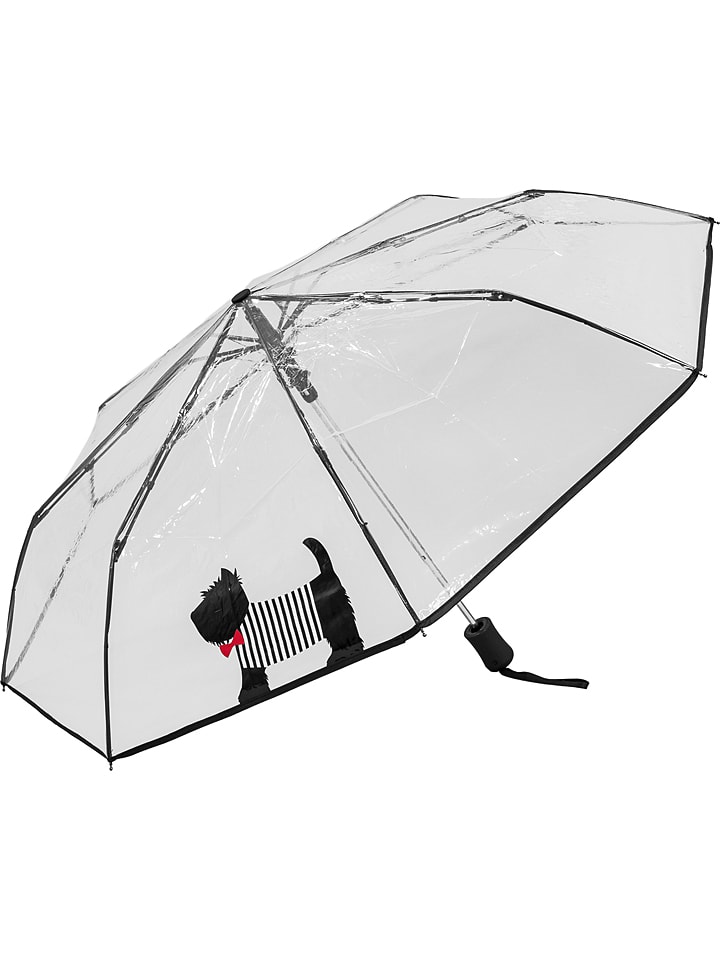 SUSINO Parasol "Cute Dog" w kolorze czarnym - Ø 98 cm rozmiar: onesize