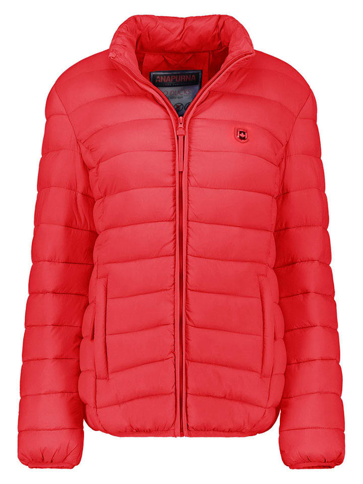 ANAPURNA Kurtka pikowana "Akitalana Basic" w kolorze czerwonym rozmiar: M