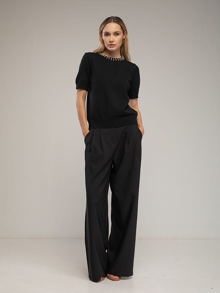 Tantra Spodnie w kolorze czarnym rozmiar: L