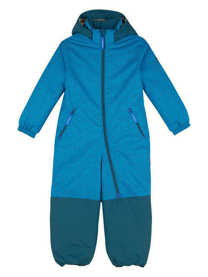 finkid Kombinezon zimowy "Turva Ice" w kolorze niebieskim rozmiar: 90/100