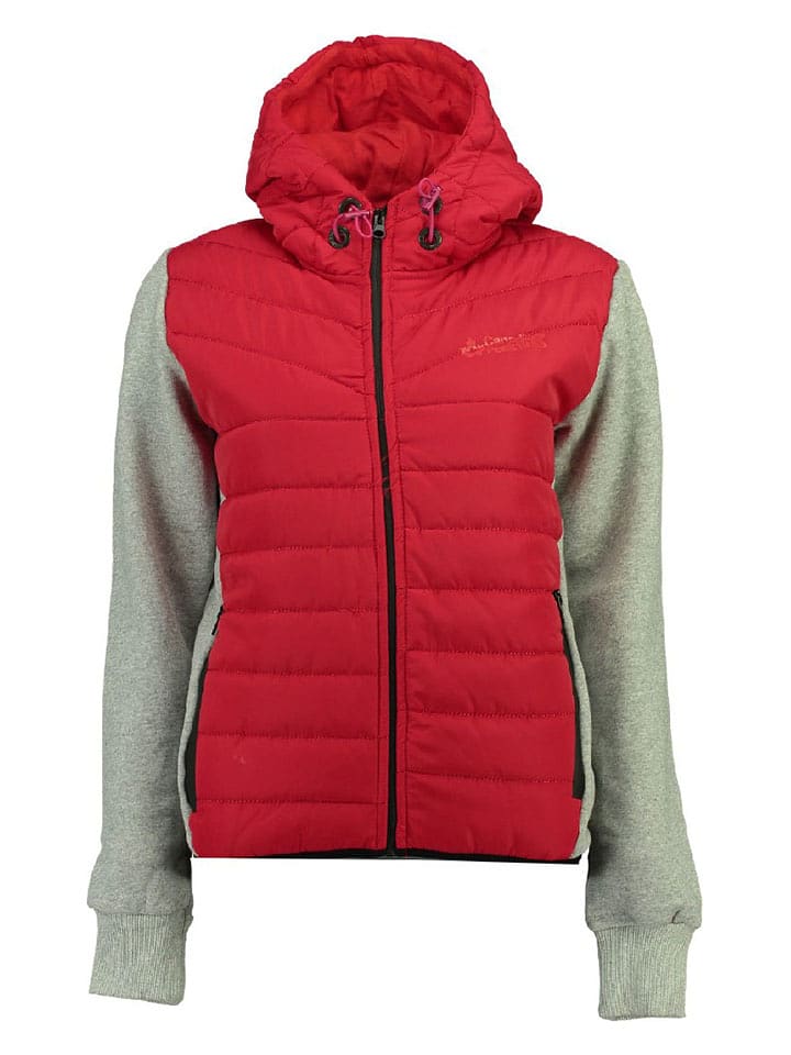 Canadian Peak Kurtka przejściowa "Giordanea" w kolorze czerwono-szarym rozmiar: 128