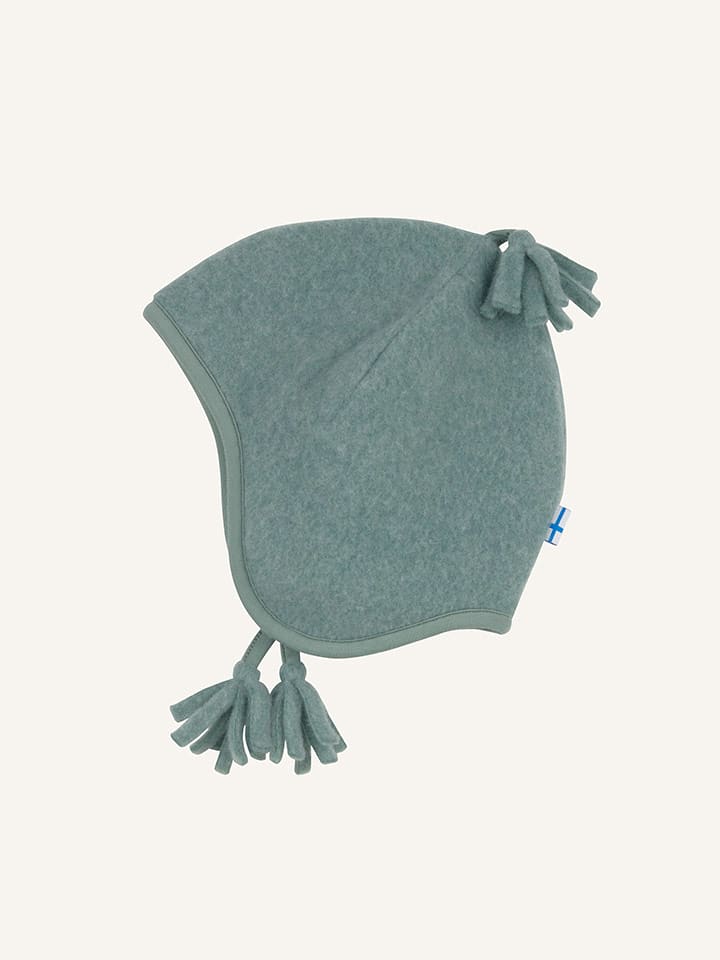 finkid Wełniana czapka "Norsu" w kolorze zielonym rozmiar: 52 cm